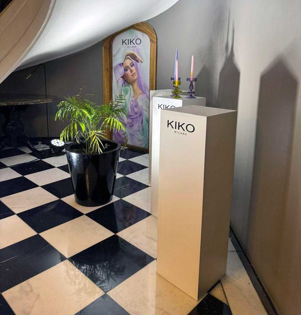 Gráfica KIKO Milano en Hotel Magnolia