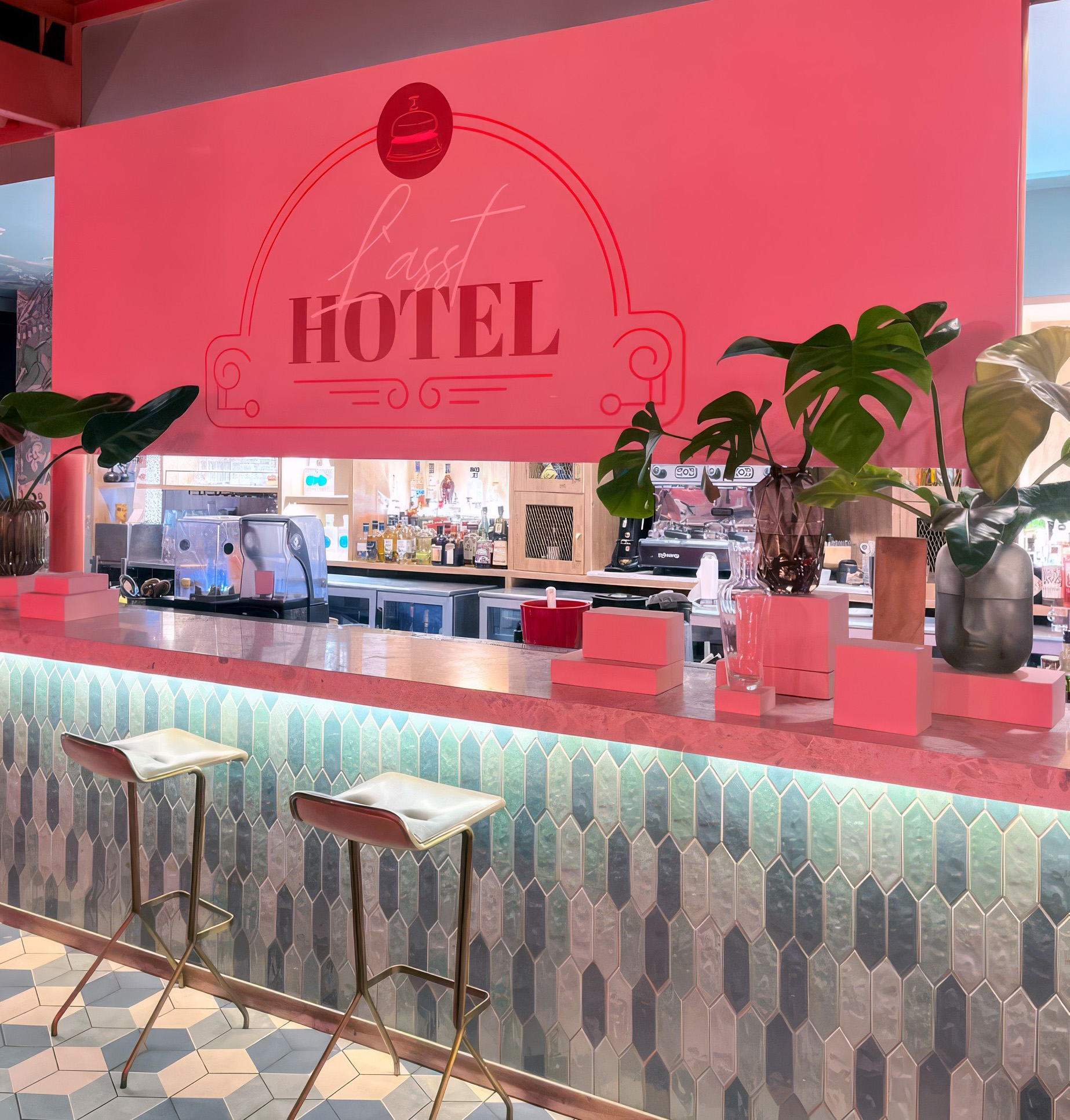 Intervención gráfica Lasst Hotel