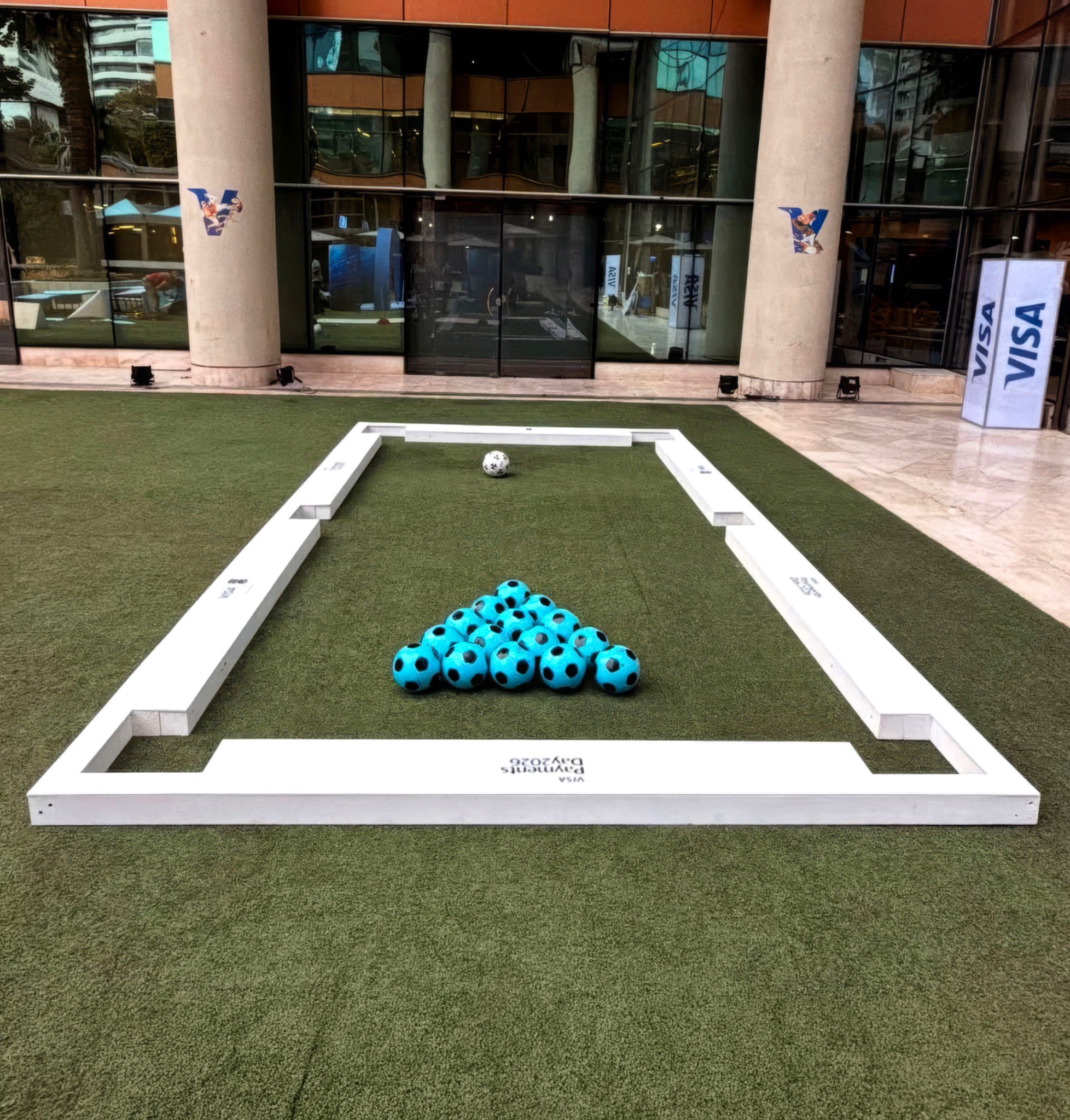 Cancha interactiva Visa Day 2026